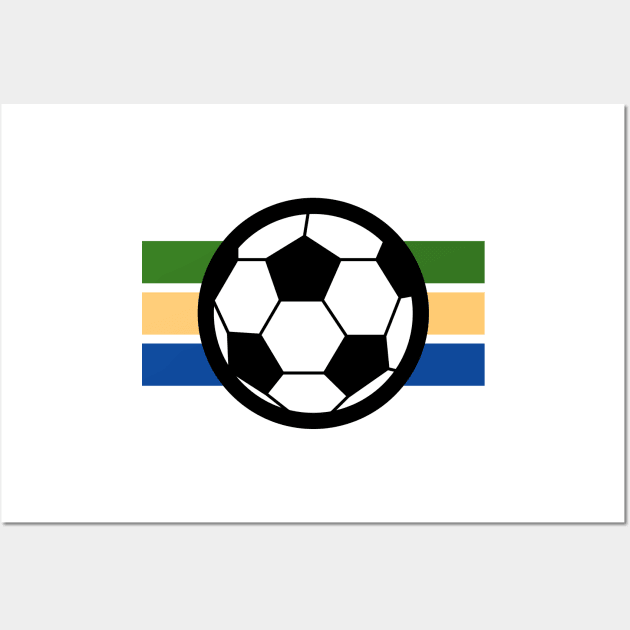 Soccer Illustration Wall Art by ABCSHOPDESIGN